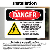 Electric Shock Hazard Equipment