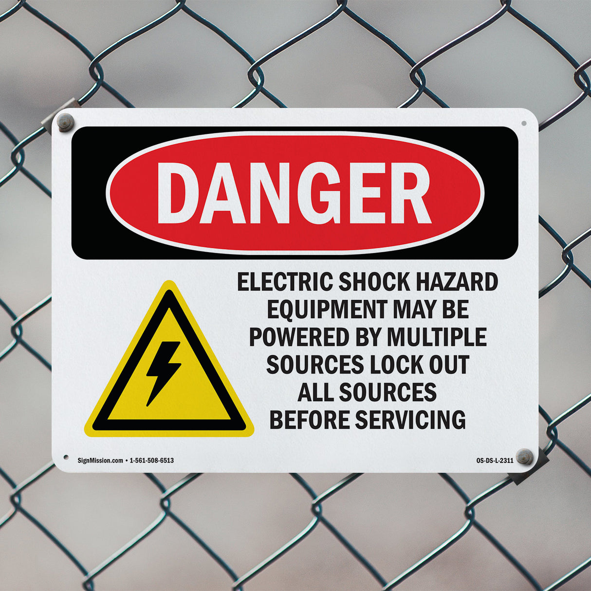 Electric Shock Hazard Equipment