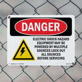 Electric Shock Hazard Equipment