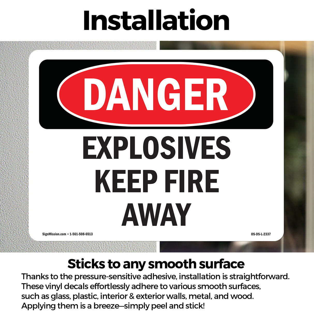 Explosives Keep Fire Away