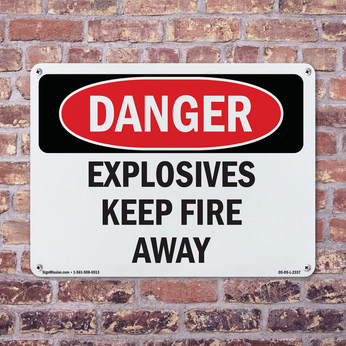 Explosives Keep Fire Away