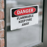 Flammable Keep Fire Away