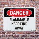 Flammable Keep Fire Away