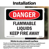 Flammable Liquids Keep Fire Away
