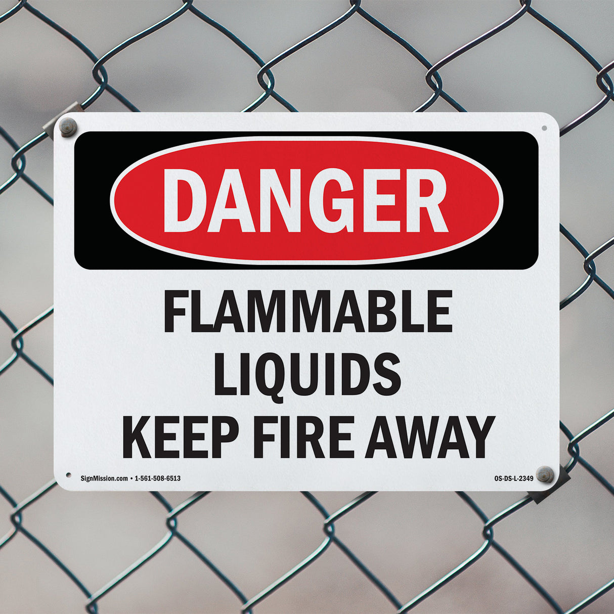 Flammable Liquids Keep Fire Away