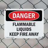 Flammable Liquids Keep Fire Away