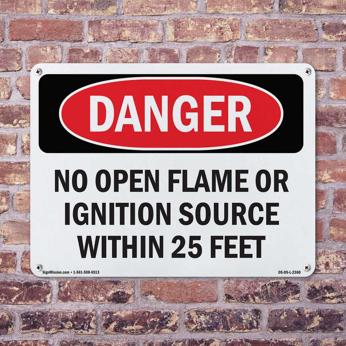 No Open Flame Or Ignition Source Within 25 Feet