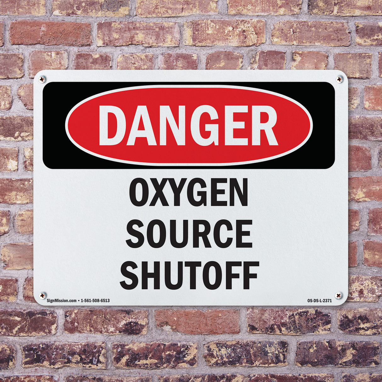 Oxygen Source Shutoff
