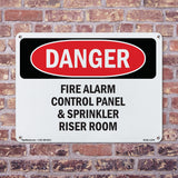 Fire Alarm Control Panel And Sprinkler Riser Room