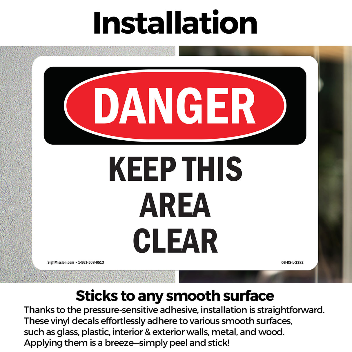 Keep This Area Clear