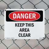 Keep This Area Clear