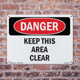Keep This Area Clear