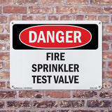 Fire Sprinkler Test Valve
