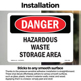 Hazardous Waste Storage Area
