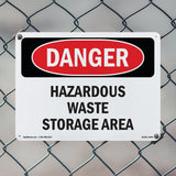 Hazardous Waste Storage Area