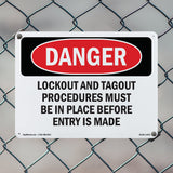 Lockout And Tagout Procedures Must Be In