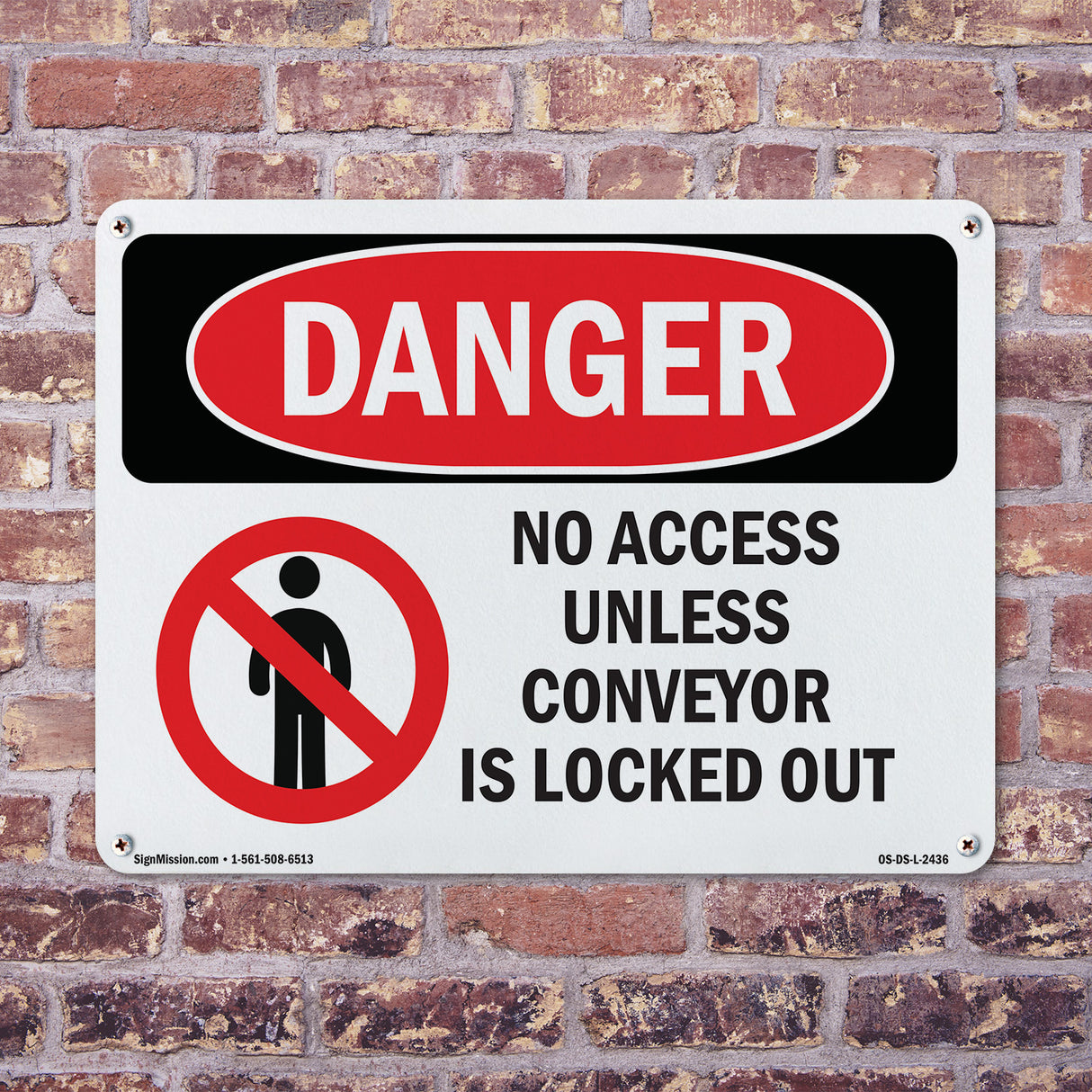 No Access Unless Conveyor Is