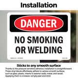 No Smoking Or Welding