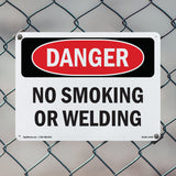 No Smoking Or Welding