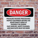 Pressure Washer Procedures Inspect Equipment