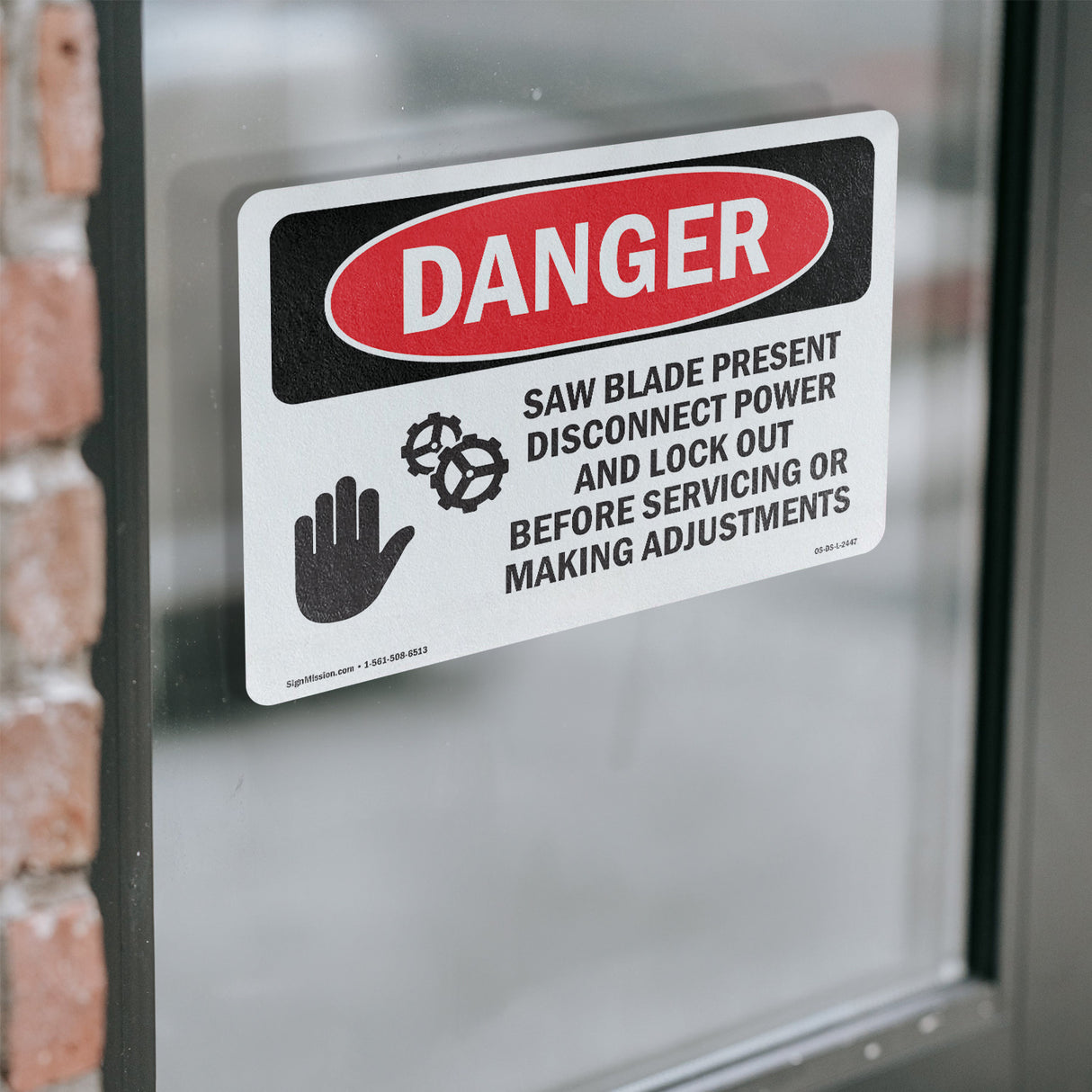 Saw Blade Present Disconnect