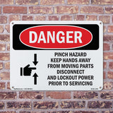 Pinch Hazard Keep Hands Away