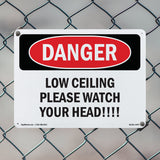 Low Ceiling Please Watch Your Head!
