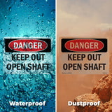 Keep Out Open Shaft