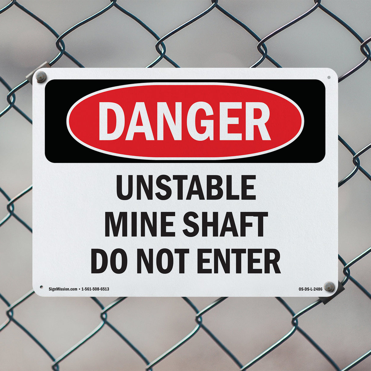 Unstable Mine Shaft Do Not Enter