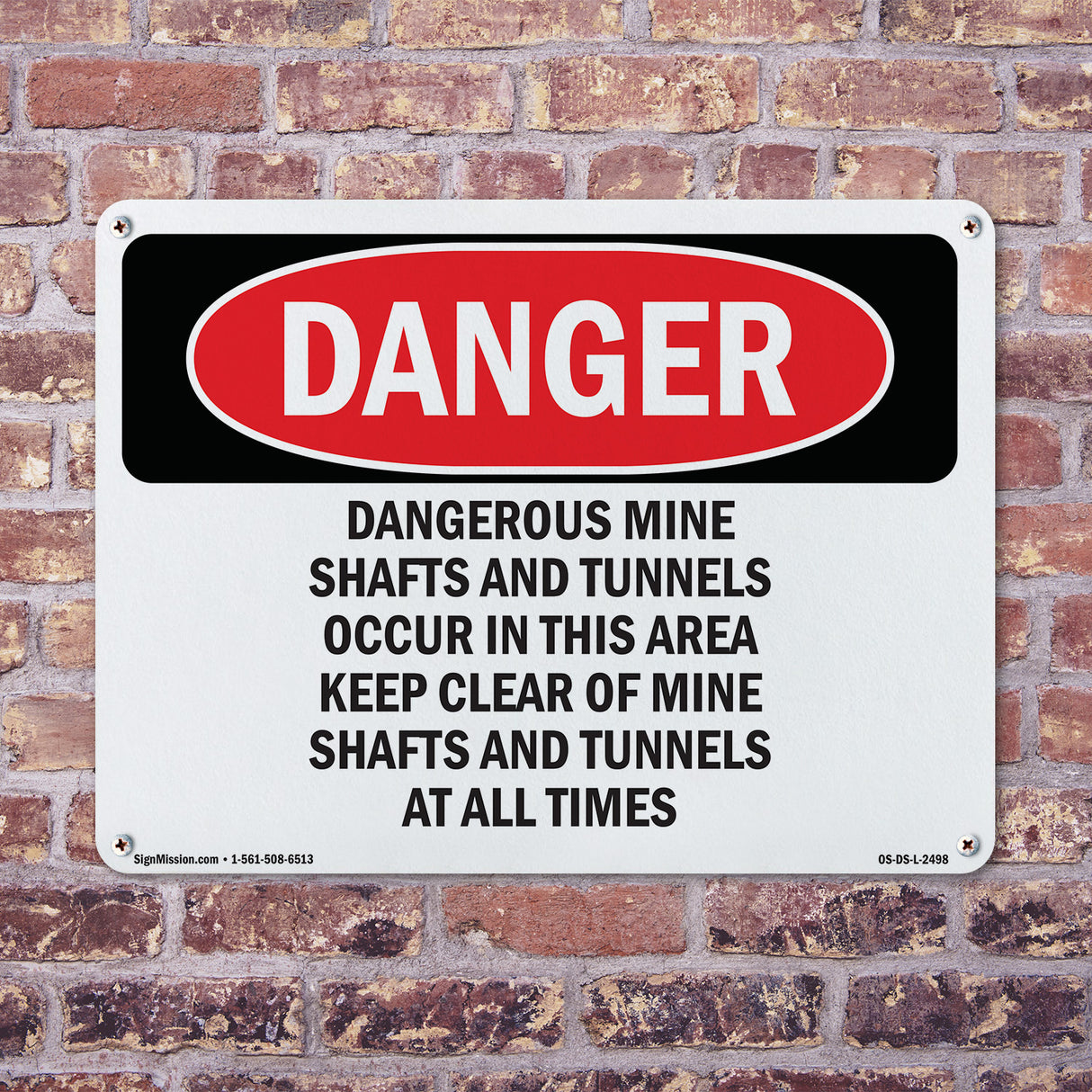 Dangerous Mine Shafts And Tunnels Occur