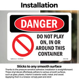 Do Not Play On  In Or Around