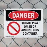 Do Not Play On  In Or Around