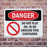 Do Not Play On  In Or Around