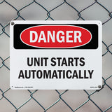 Unit Starts Automatically