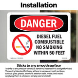 Diesel Fuel Combustible No Smoking