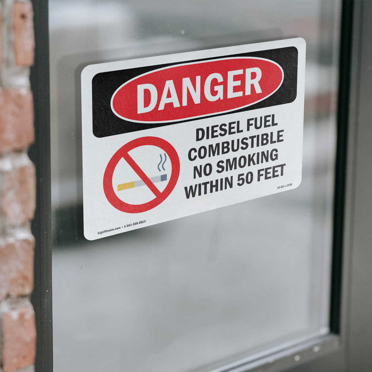 Diesel Fuel Combustible No Smoking