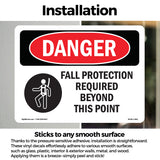 Fall Protection Required Beyond