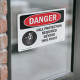 Fall Protection Required Beyond