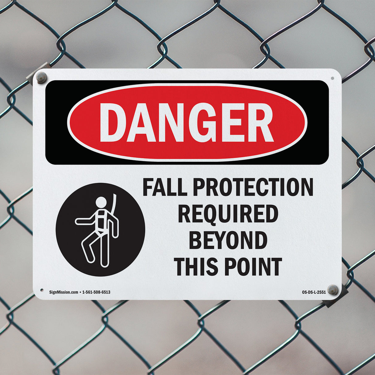 Fall Protection Required Beyond