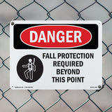 Fall Protection Required Beyond