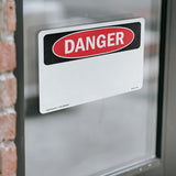 Danger Blank Write-On