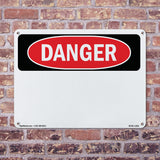 Danger Blank Write-On