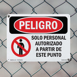 Authorized Personnel Only Beyond This Point