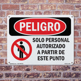 Authorized Personnel Only Beyond This Point