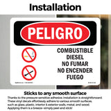 Diesel Fuel No Smoking No Open Flames