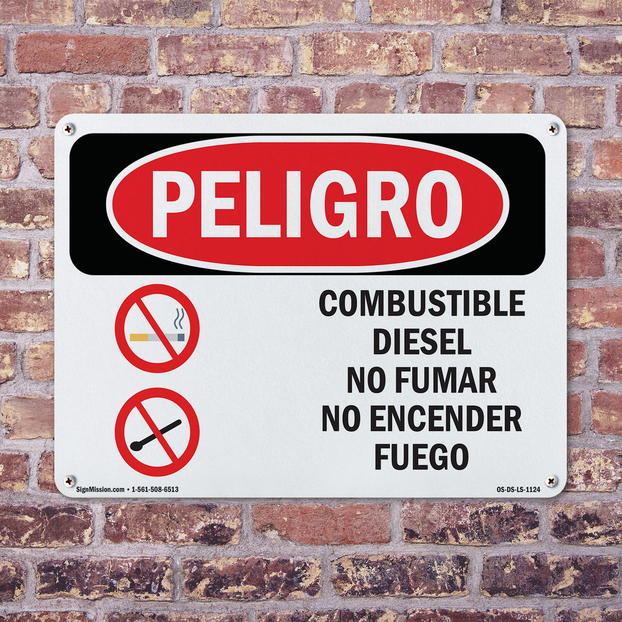 Diesel Fuel No Smoking No Open Flames