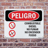 Diesel Fuel No Smoking No Open Flames