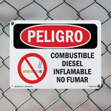 Diesel Fuel Flammable No Smoking