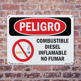 Diesel Fuel Flammable No Smoking