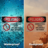 Diesel Fuel Flammable No Smoking